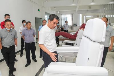 优化环境促发展 伍培进调研园区企业，聚焦医美服务产业升级